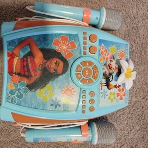 SOLD🎄🎅Moana karaoke machine